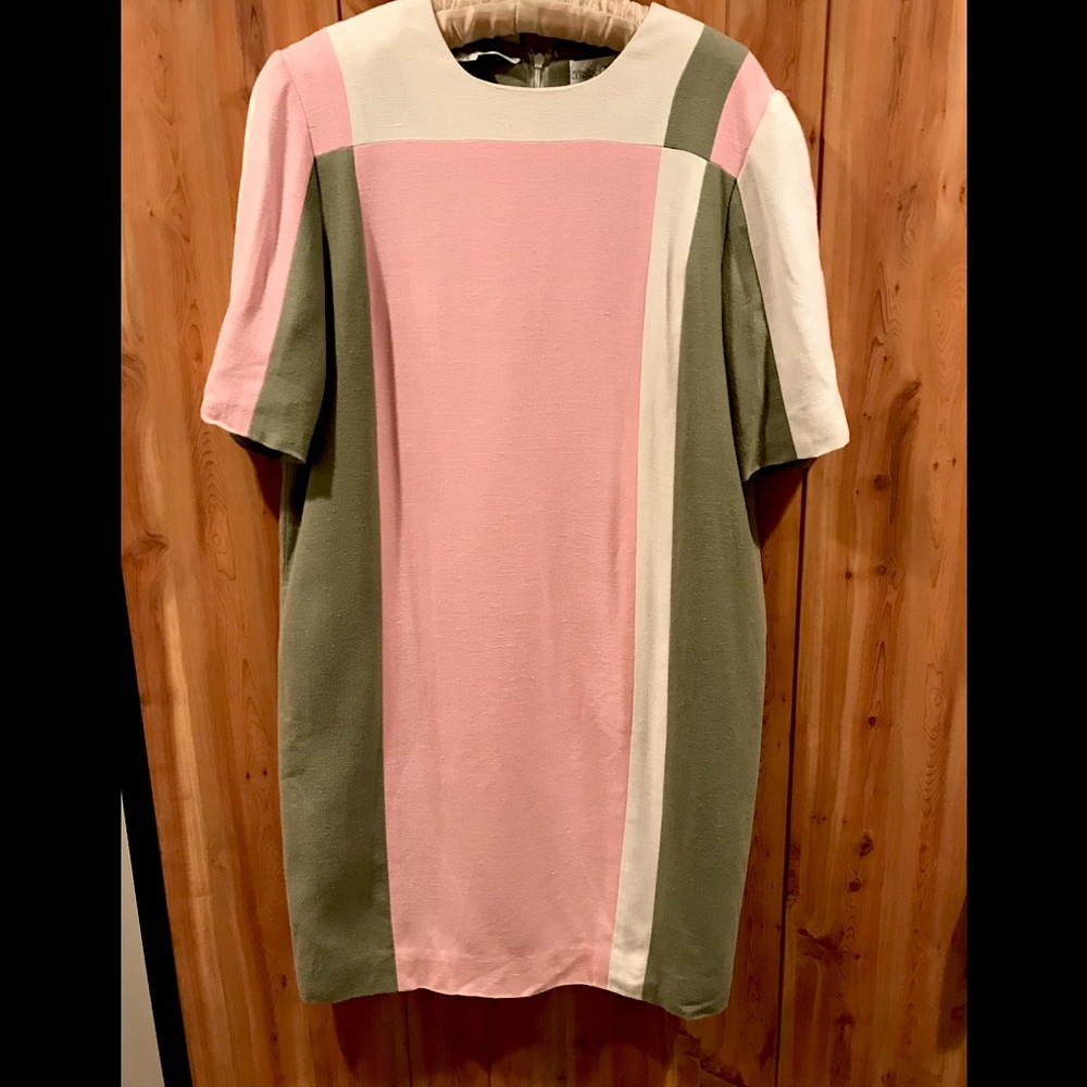Vintage pastel shell dress
